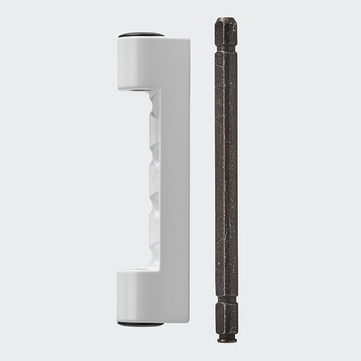 Zawias rozwórki z trzpieniem, design 