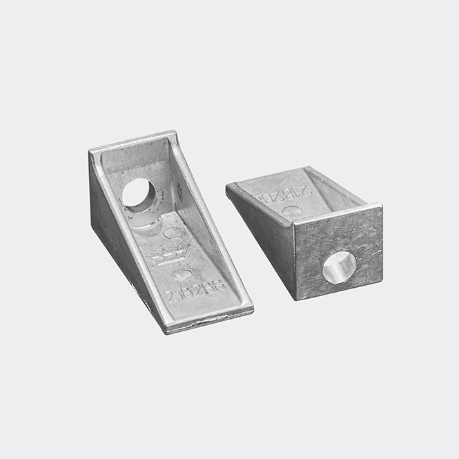 Kątownik wzmacniający do klamki z przekładnią 