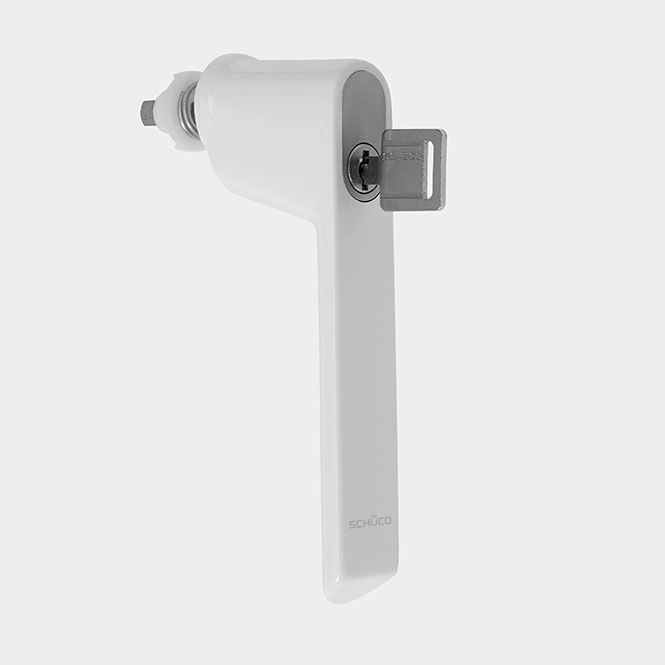 Klamka okienna RC RAL 9010 (biały alpejski)