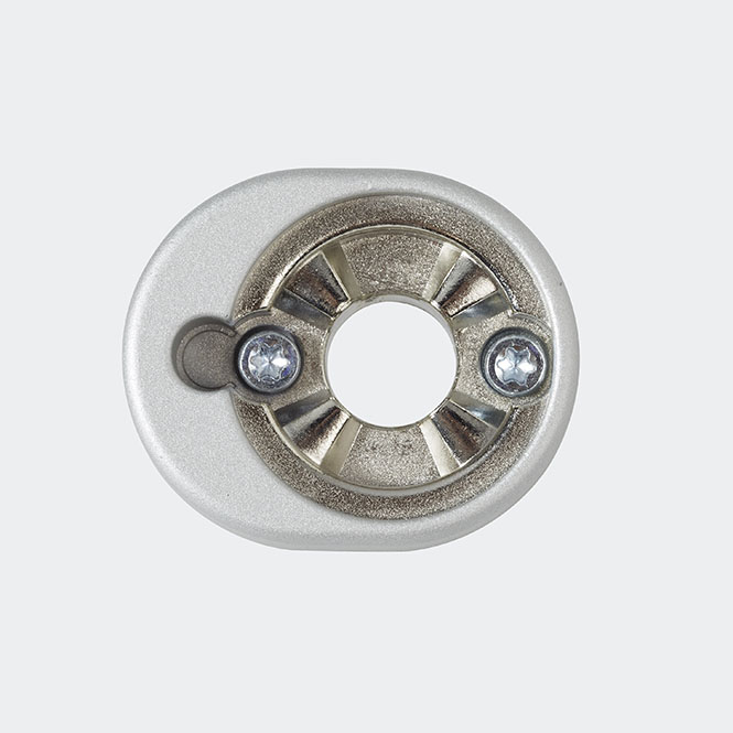 Rozeta mocująca antywłamaniowa RC Srebrny