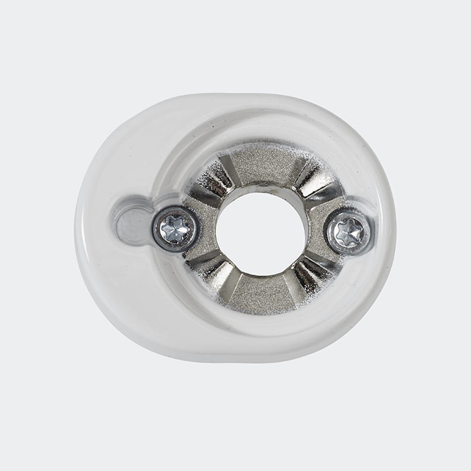 Rozeta mocująca antywłamaniowa RC RAL9016 (biały sygnałowy)