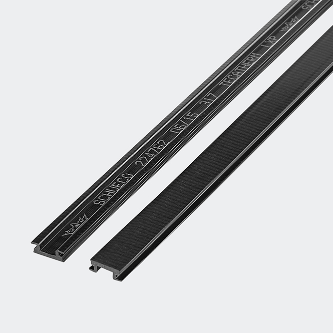 Listwa ryglująca, czarna 
