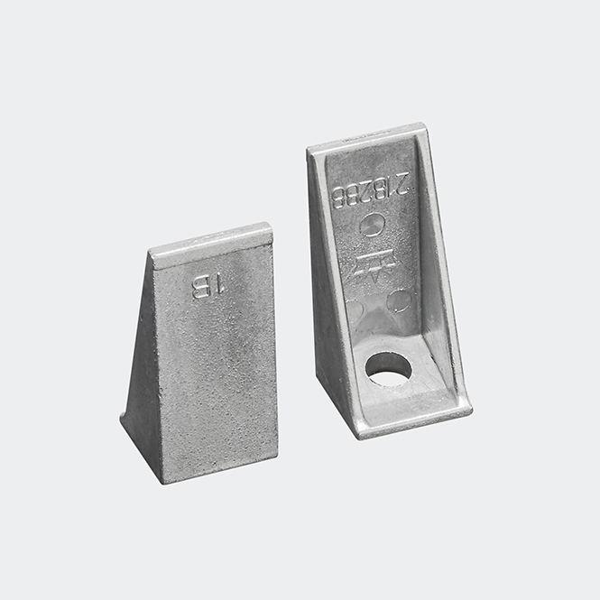 Kątownik wzmacniający do klamki z przekładnią 