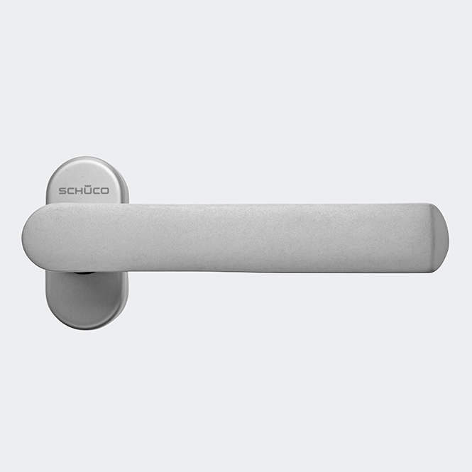 Klamki drzwiowe, proste, 240152 EV1 (srebrna) | Prosta