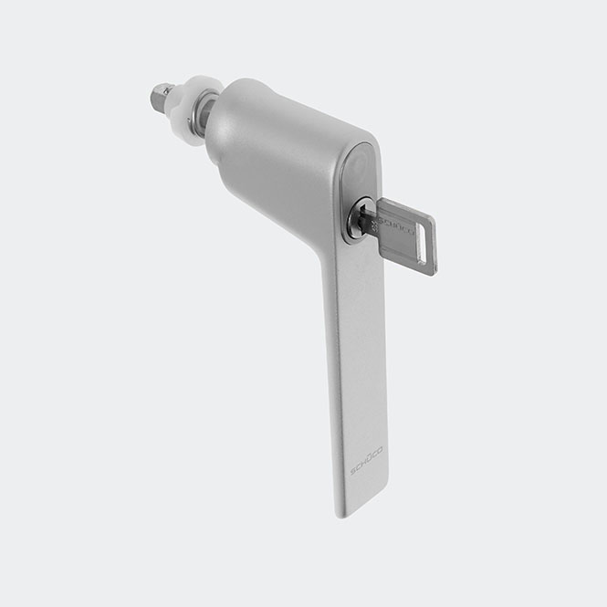 Klamka okienna RC, 247656 Srebrna