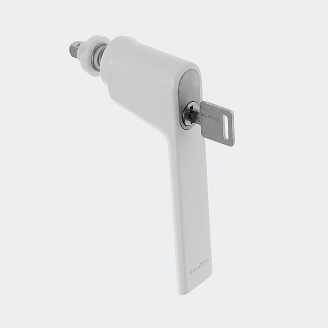 Klamka okienna RC, 247659 RAL9016 (biały sygnałowy)