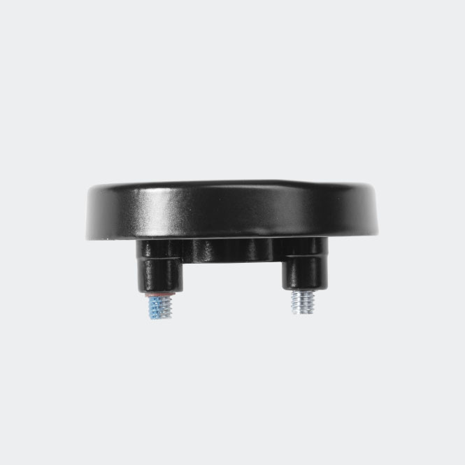 Rozeta mocująca antywłamaniowa RC RAL 9005 (głęboka czerń) | prawy