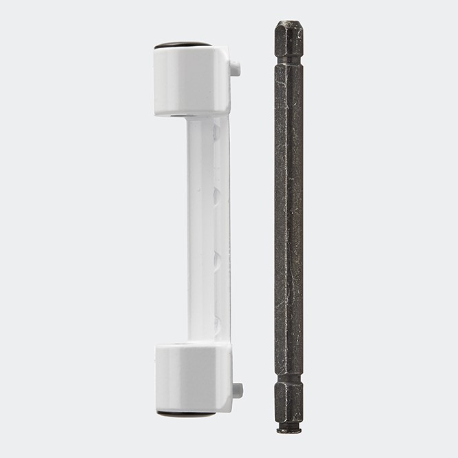 Zawias rozwórki z trzpieniem, design 