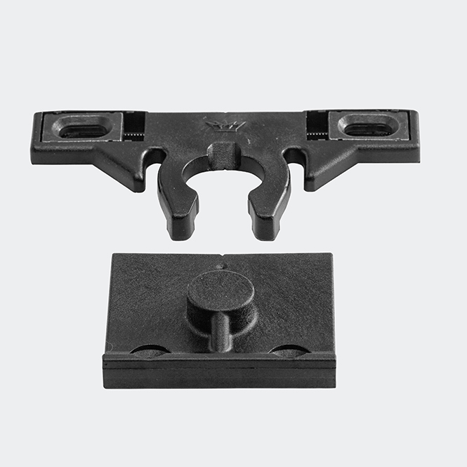 Zatrzask czopowy ruchomego słupka 