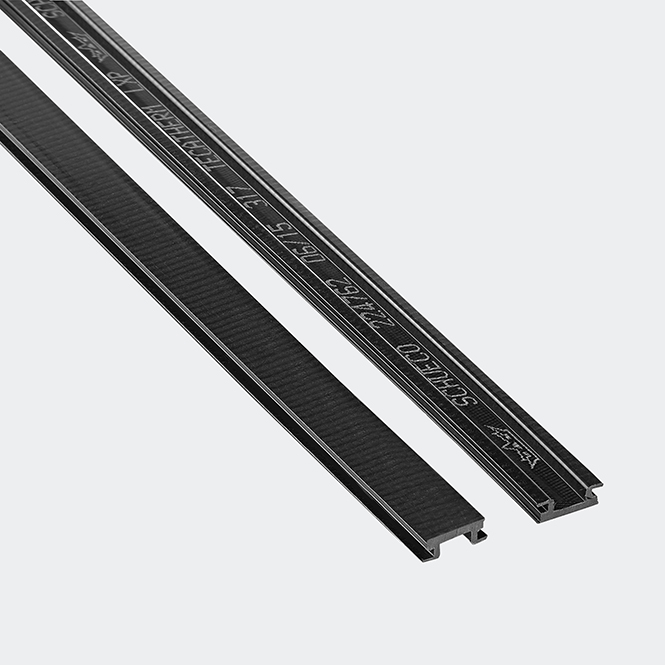 Listwa ryglująca, czarna 