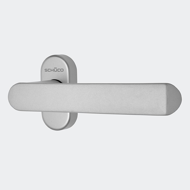 Klamki drzwiowe, proste, 240152 EV1 (srebrna) | Prosta