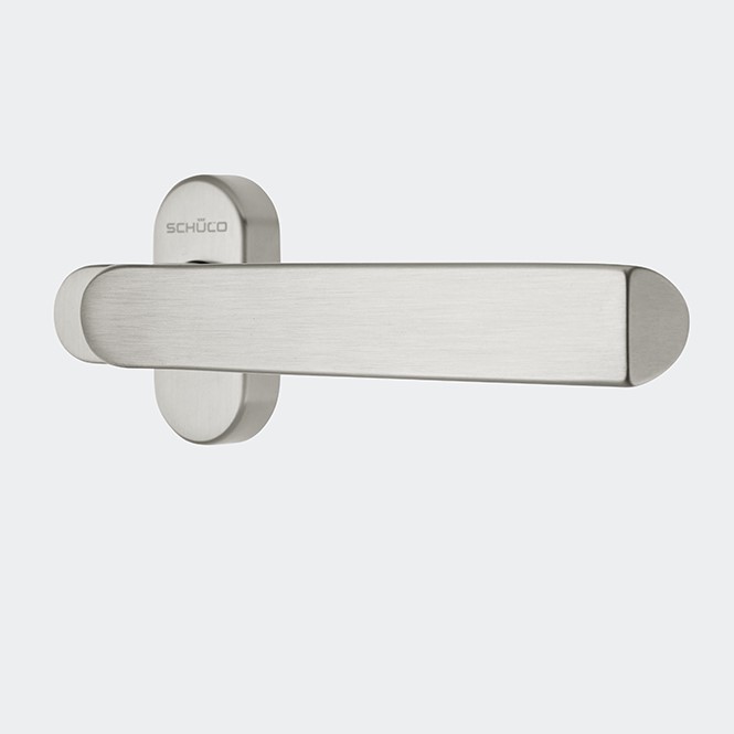 Klamki drzwiowe, proste, 279640 Stal nierdzewna | Wygięta