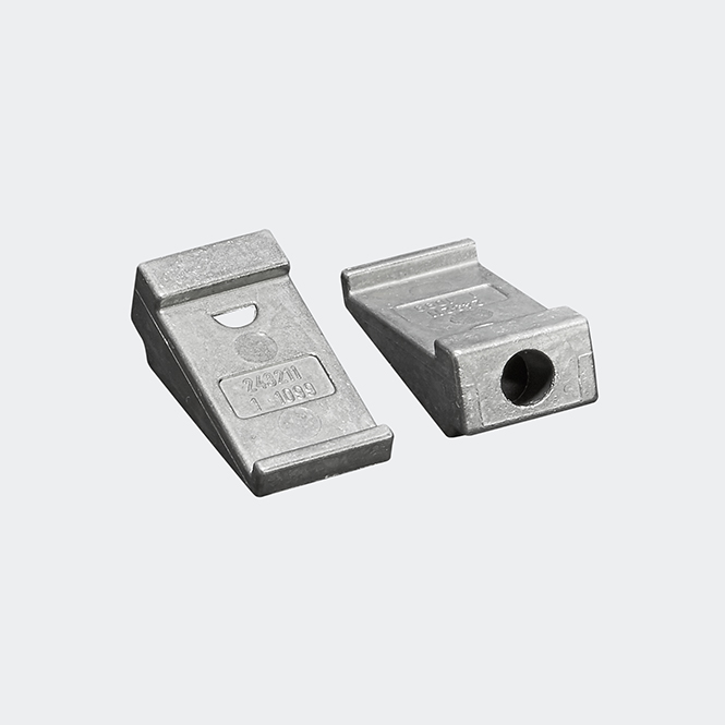 Kątownik wzmacniający do klamki z przekładnią 