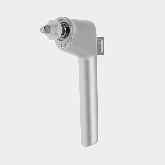 Klamka okienna RC, 247656 Srebrna