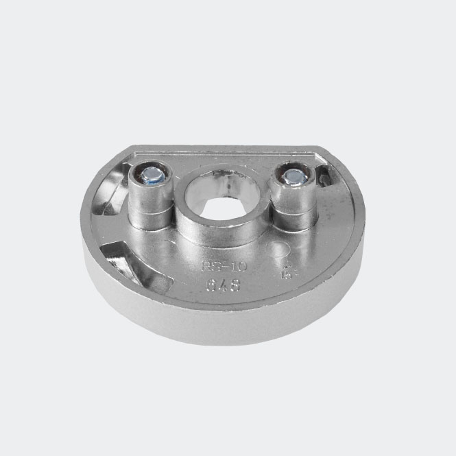 Rozeta mocująca antywłamaniowa RC Srebrna | Prawa