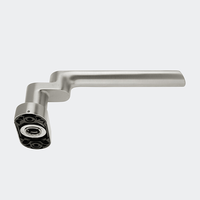 Klamki drzwiowe, proste, 279640 Stal nierdzewna | Wygięta