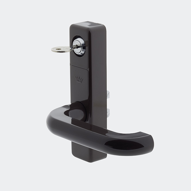 Klamka okienna (dźwignia ręczna przekładni) zamykana, 21457700, 21457800, 21457900, 21458000 