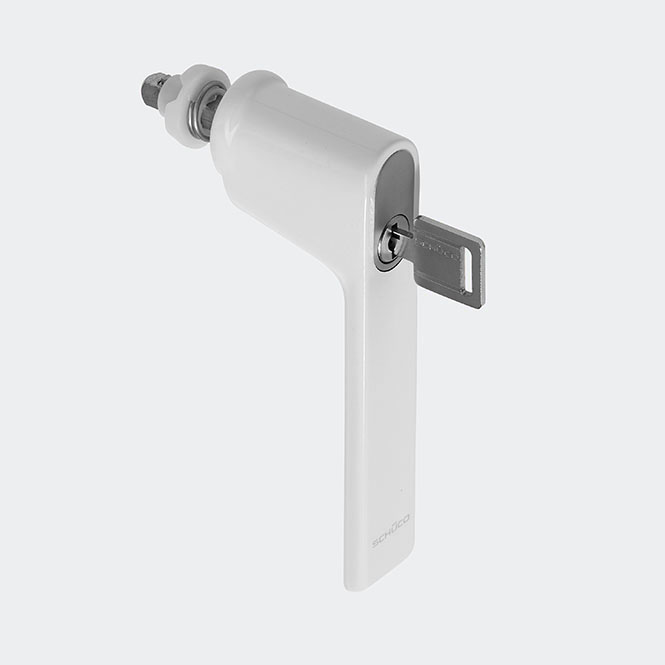 Klamka okienna RC RAL 9010 (biały alpejski)