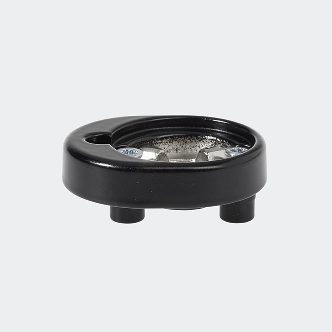 Rozeta mocująca antywłamaniowa RC RAL 9005 (głęboka czerń)