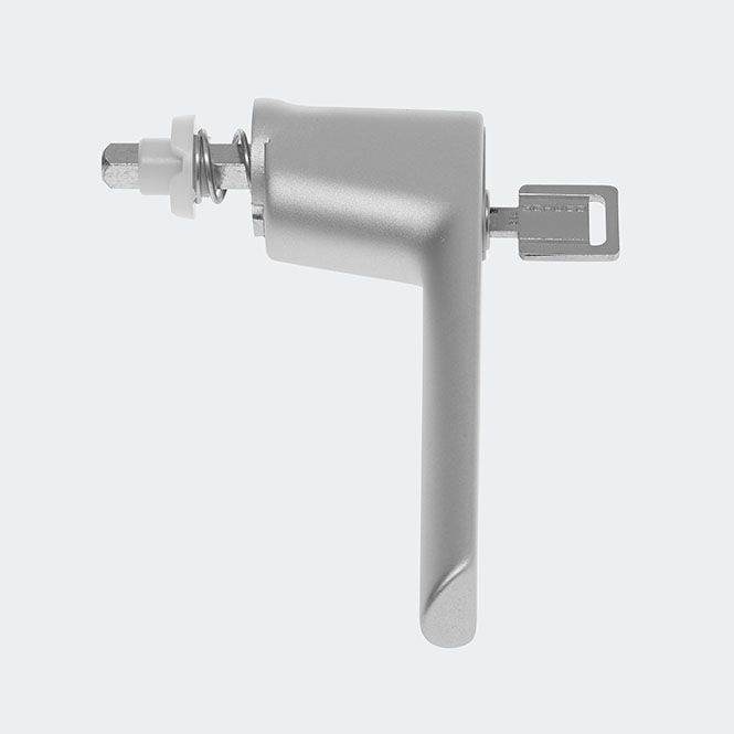 Klamka okienna RC, 247656 Srebrna