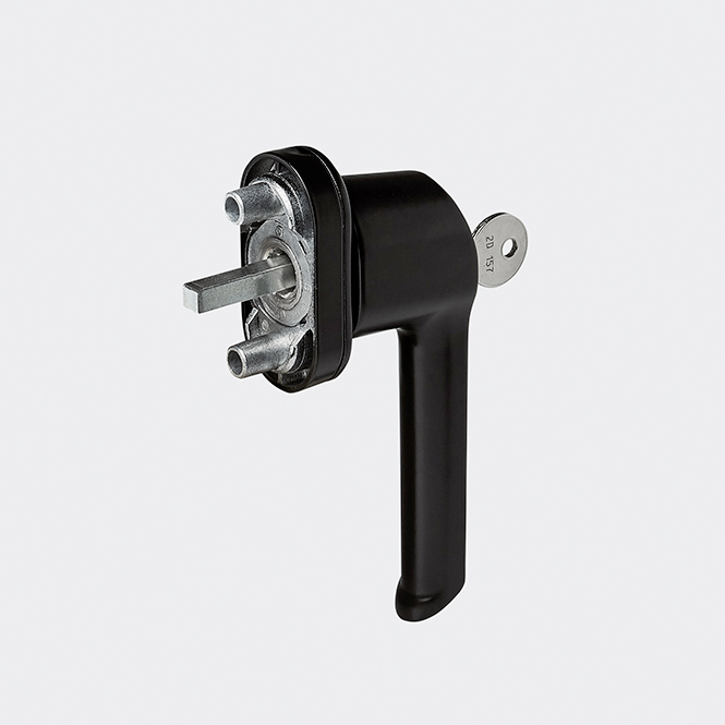 Klamka okienna zamykana 