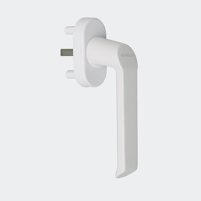 Klamka okienna biała Corona AS 60 