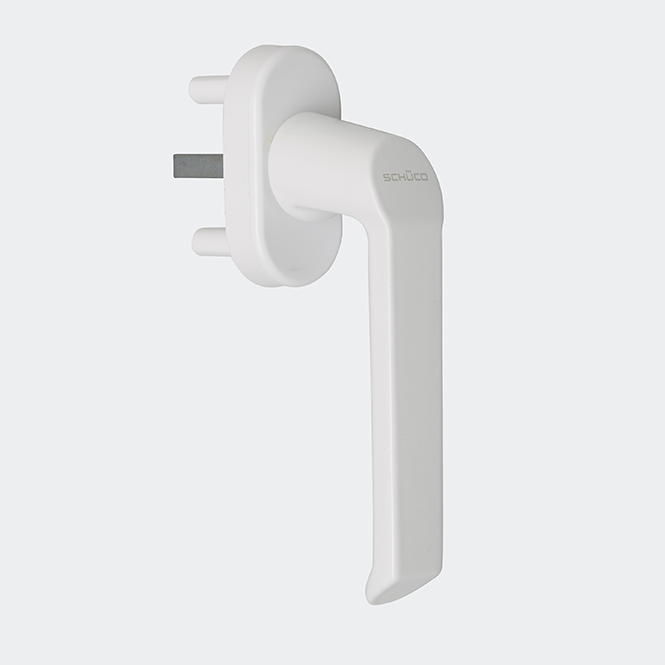 Klamka okienna biała Corona CT 70