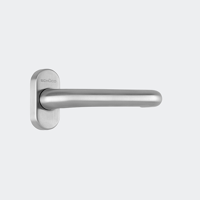 Klamka drzwiowa, ukośna 