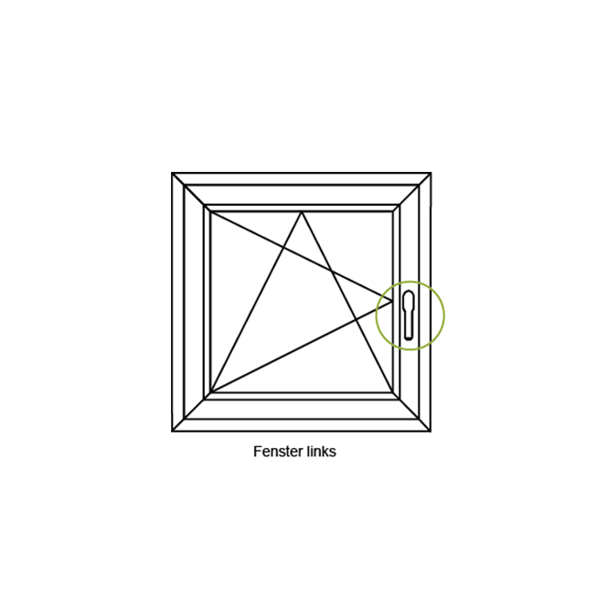 Klamka okienna antywłamaniowa z przyciskiem blokującym 